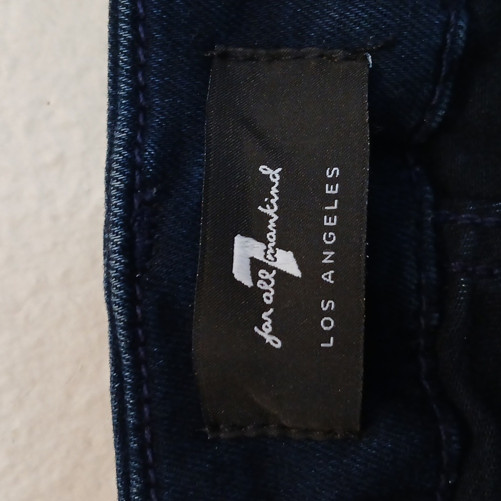 Dark Blue Denim Jeans - Picture 2 of 6